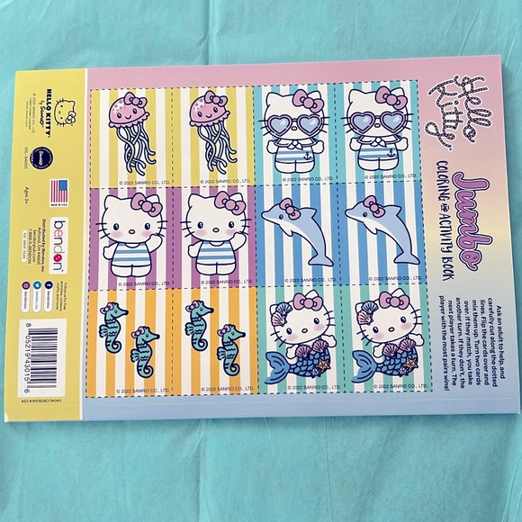 Hello Kitty Coloring book - Picture 4 of 8